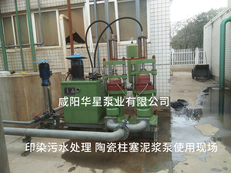 印染厂压滤机陶瓷柱塞泵 