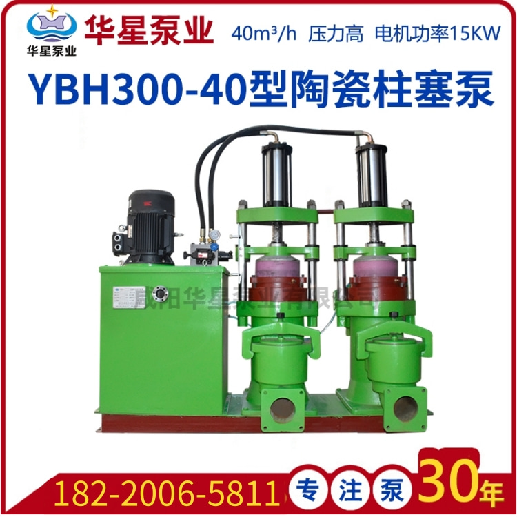 YB300-40-30KW柱塞泵 压滤机进料用