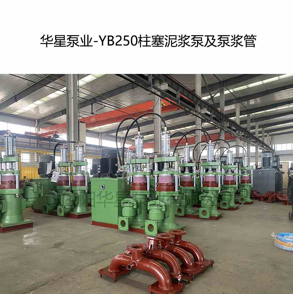 客户订购4台YB250型压滤机专用泵